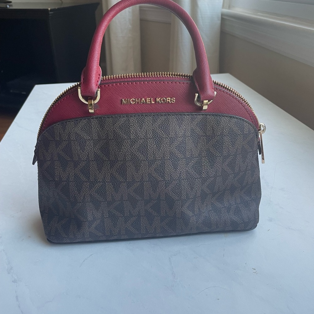 Michael Kors Purse/ Satchel with Crossbody Strap